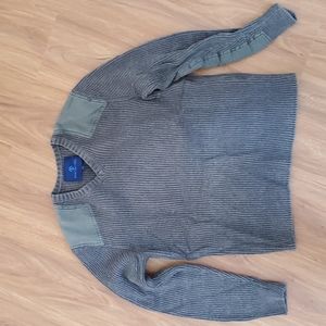 Martin & Osa Men's Gray Military Sweater Holiday 2009 Size S